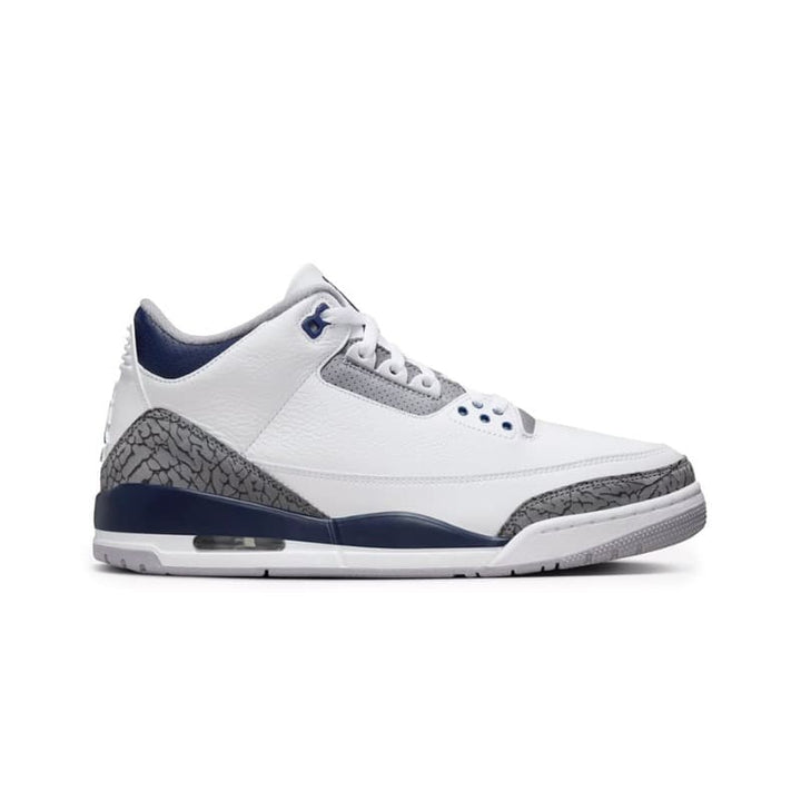 Air Jordan 3 Retro Azul e Branco