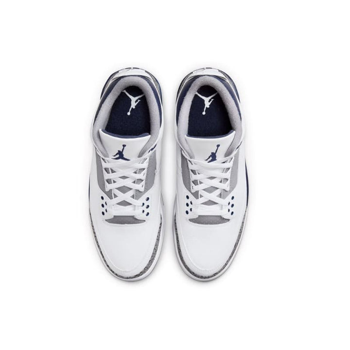 Air Jordan 3 Retro Azul e Branco
