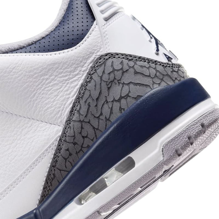 Air Jordan 3 Retro Azul e Branco