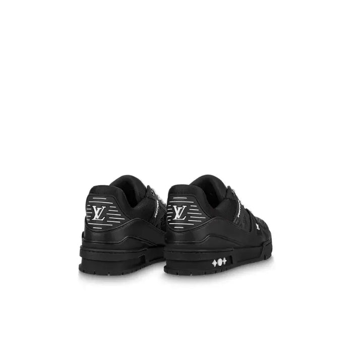 Louis Vuitton LV Trainer Black Embossed Monogram