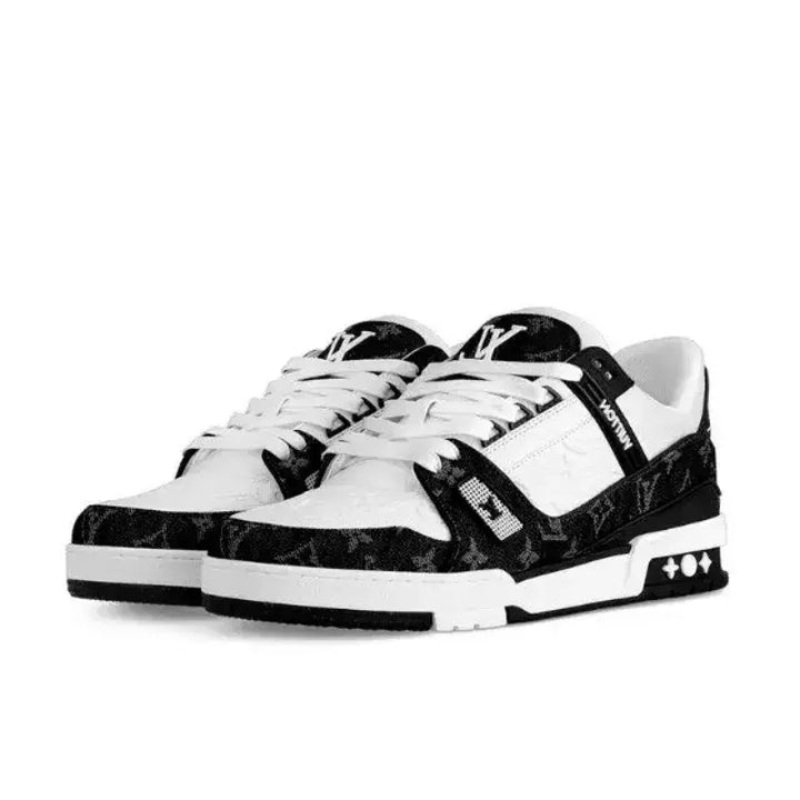 Louis Vuitton LV Trainer White Black