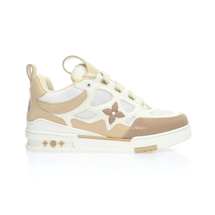 Tênis LV Skate Beige White