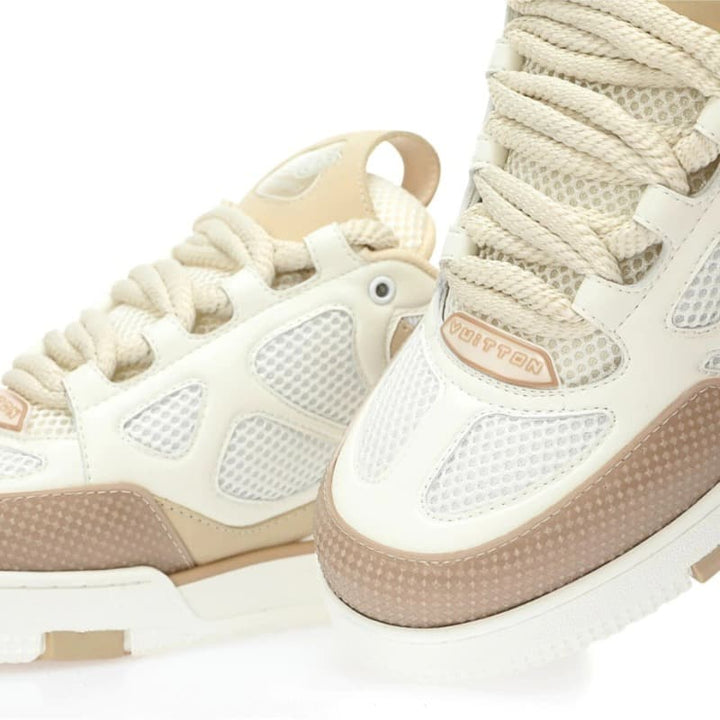 Tênis LV Skate Beige White