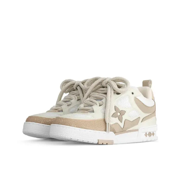 Tênis LV Skate Beige White
